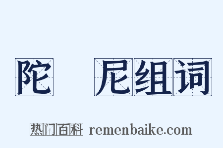 陀羅尼组词是什么意思的图片